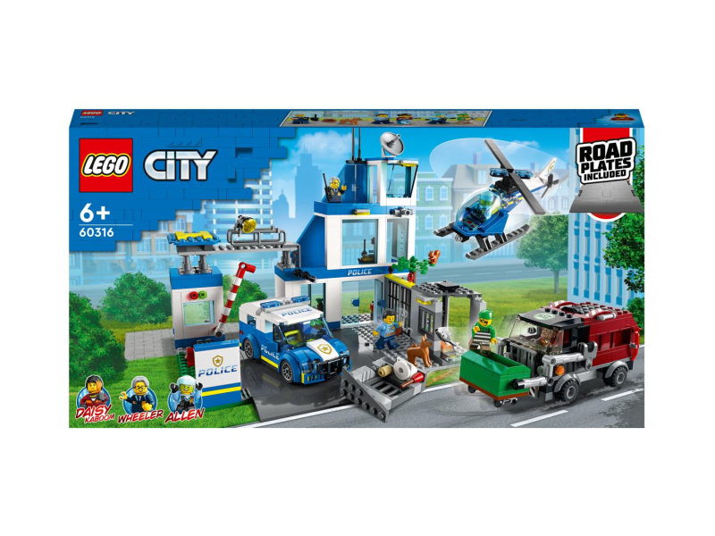 LEGO City 60316 Posterunek Policji